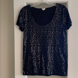 Sequined t-shirt